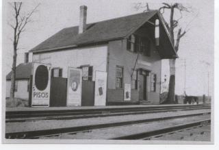 B & M RR Station c. 1904